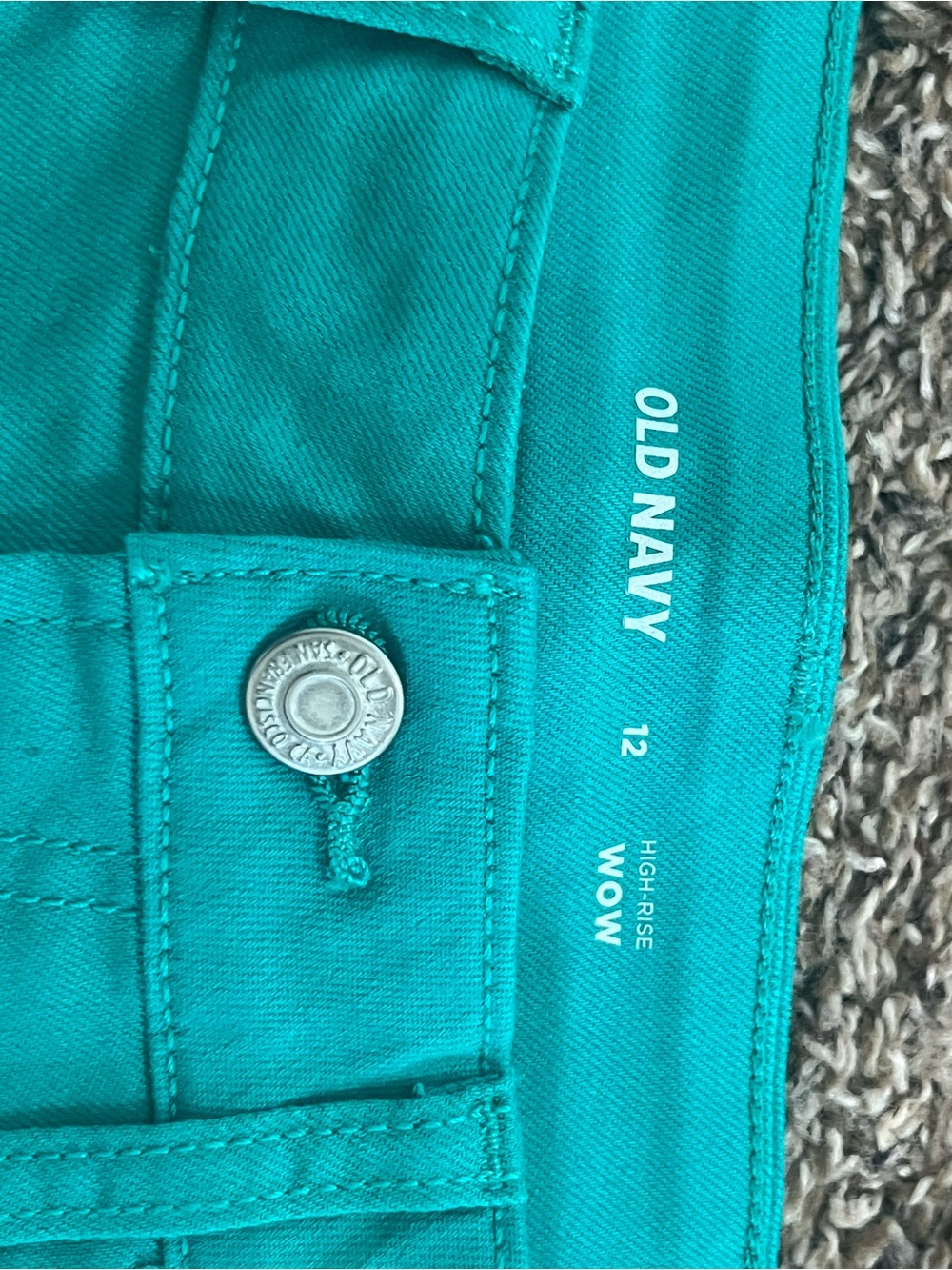 Old Navy Women’s High-Rise Shorts - Teal Green